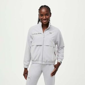 FIGS Cement Sydney Scrub Jacket